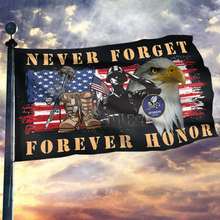 Load image into Gallery viewer, Never Forget Forever Honor Flag