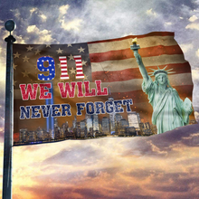 Load image into Gallery viewer, 911 - We Will Never Forget Flag