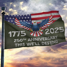 Load image into Gallery viewer, Army 250th Anniversary 1775 - 2025 Flag