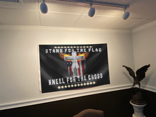 Load image into Gallery viewer, Stand For The Flag Kneel For The Cross Flag