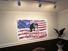 Load image into Gallery viewer, Always Remember Our Heroes American Flag