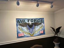 Load image into Gallery viewer, Air Force Defending Freedom Flag