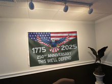 Load image into Gallery viewer, Army 250th Anniversary 1775 - 2025 Flag