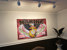 Load image into Gallery viewer, Patriotic Marine Flag