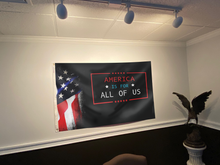 Load image into Gallery viewer, America is for All of Us Flag