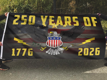 Load image into Gallery viewer, 250th Anniversary U.S. Flag (1776–2026)