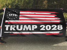 Load image into Gallery viewer, Trump 2028 (1776) Flag
