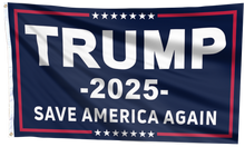 Load image into Gallery viewer, TRUMP Save America Again 2025 Flag