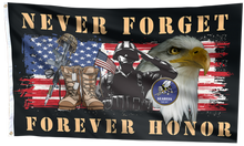 Load image into Gallery viewer, Never Forget Forever Honor Flag