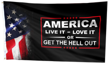 Load image into Gallery viewer, America Live It - Love it Flag