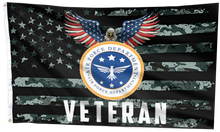 Load image into Gallery viewer, American Air Force Veteran – Patriotic Eagle Emblem Flag