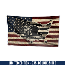 Load image into Gallery viewer, Limited Edition - Fallen Heroes Flag