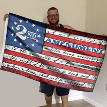 Load image into Gallery viewer, This Well Defend 2nd Amendment Vintage American Flag (RTL)