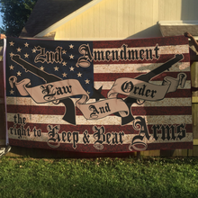 Load image into Gallery viewer, 2A LNO Keep and Bear Arms Flag