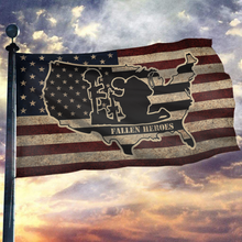 Load image into Gallery viewer, Limited Edition - Fallen Heroes Flag