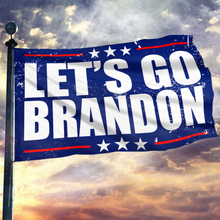 Load image into Gallery viewer, Let's Go Brandon Rally Flag