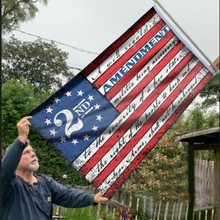 Load image into Gallery viewer, This Well Defend 2nd Amendment Vintage American Flag (RTL)