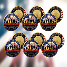 Load image into Gallery viewer, Honoring All Who Served - Veteran Coin - Buy More, Save More Bundle