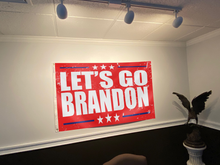 Load image into Gallery viewer, Let's Go Brandon Rally Flag