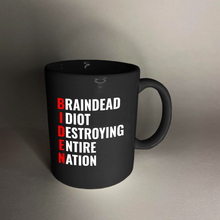 Load image into Gallery viewer, Braindead Phonetics 11 oz. Black Mug