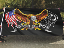 Load image into Gallery viewer, All Gave Some Gave All POW MIA Flag