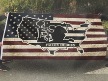 Load image into Gallery viewer, Limited Edition - Fallen Heroes Flag