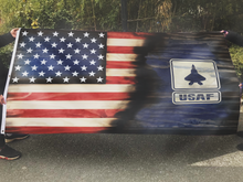 Load image into Gallery viewer, US Air Force American Flag