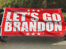 Load image into Gallery viewer, Let's Go Brandon Rally Flag