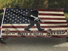 Load image into Gallery viewer, The Right To Keep and Bear Arms - Bigfoot USA Flag
