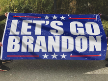 Load image into Gallery viewer, Let's Go Brandon Rally Flag