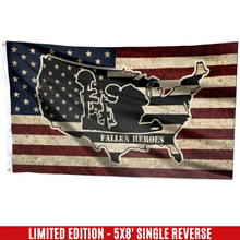 Load image into Gallery viewer, Limited Edition - Fallen Heroes Flag