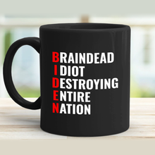 Load image into Gallery viewer, Braindead Phonetics 11 oz. Black Mug