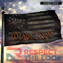Load image into Gallery viewer, Respect The Look - We The People - Camo Orange - 2nd Amendment Flag