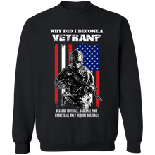 Load image into Gallery viewer, Why Did I Become A Veteran Apparel