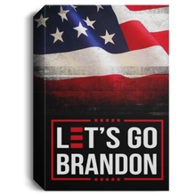 Load image into Gallery viewer, Let's Go Brandon USA Deluxe Portrait Canvas 1.5in Frame