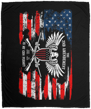 Load image into Gallery viewer, It's My Gun Permit - 2nd Amendment Plush Fleece Blanket - 50x60 + FREE MATCHING 3x5 SINGLE REVERSE FLAG