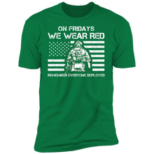 Load image into Gallery viewer, On Fridays We Wear RED T-Shirt