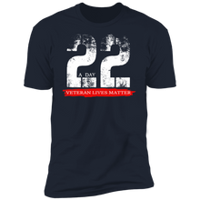 Load image into Gallery viewer, 22 a Day Veteran Lives Matter Shirt (RTL)
