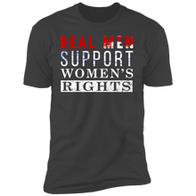 Load image into Gallery viewer, Real Men Support Women's Rights T-shirt