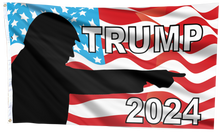 Load image into Gallery viewer, Trump Pointing USA Flag