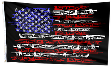 Load image into Gallery viewer, 2nd Amendment - Guns Inspired USA Flag