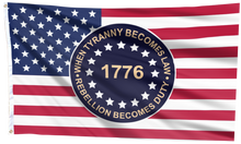 Load image into Gallery viewer, When Tyranny Becomes Law Flag