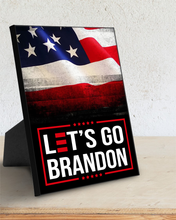 Load image into Gallery viewer, Let's Go Brandon USA Deluxe Portrait Canvas 1.5in Frame