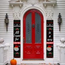 Load image into Gallery viewer, All I Want For Christmas Porch Yard Flag 1