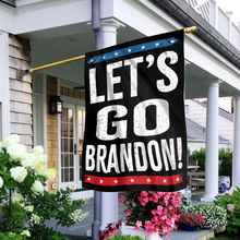 Load image into Gallery viewer, Stars and Stripes - Let's Go Brandon House Flag
