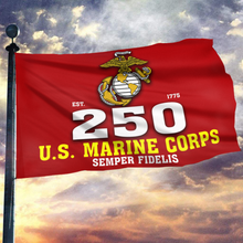 Load image into Gallery viewer, 250 U.S. Marine Corp Flag