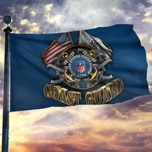 Load image into Gallery viewer, United States Coast Guard Flag