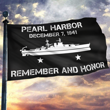 Load image into Gallery viewer, Pearl Harbor - Remember and Honor Flag