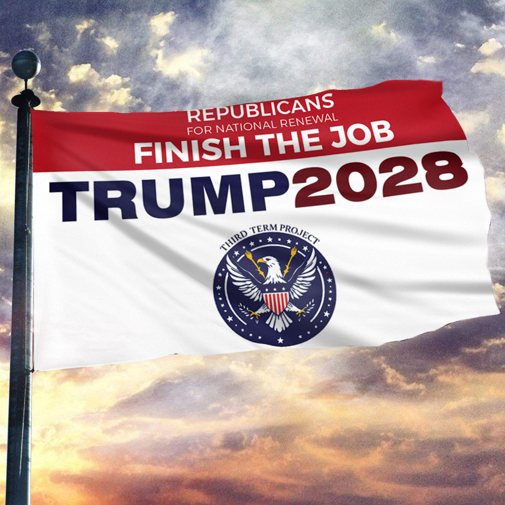 Finish The Job Trump Flag