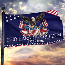 Load image into Gallery viewer, 250 Years of Freedom USA Eagle Flag